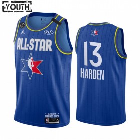 Dres NBA Houston Rockets James Harden 13 2020 All-Star Jordan Brand Plava Swingman - Dječji